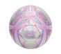 Hex Multi Mini Stripe Size 5 Soccer Ball, SILBER / LIGHT ROSA, large image number 0