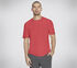 GO DRI All Day Tee, SILBER / ROT, swatch