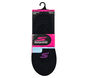 3 Pack Sport Mesh No Show Liner Socks, SCHWARZ, large image number 1