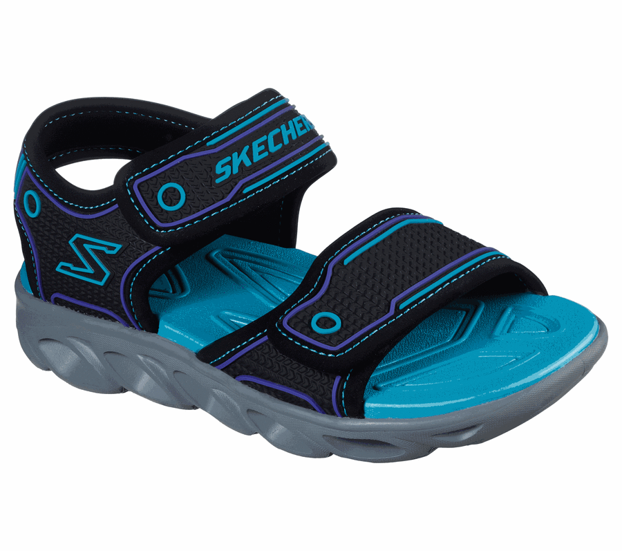 Hypno-Flash 3.0 Sandal, BLACK / TURQUOISE, largeimage number 0