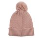 Diamond Texture Beanie Hat, PINK, large image number 1