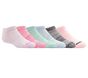 6 Pack Low Cut Color Stripe Socks, ASSORTED, large image number 0