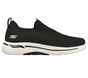 Skechers GOwalk Arch Fit - Iconic, BLACK / WHITE, large image number 0