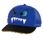 Skechers Monster Eyes Trucker Hat, BLUE  /  BLACK, large image number 0