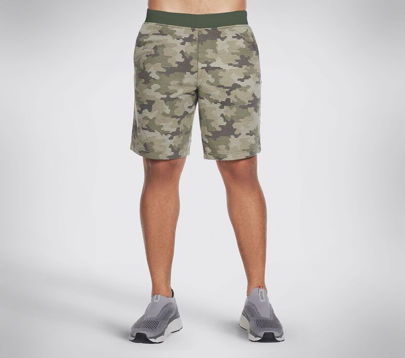 Skechers Apparel Boundless Camo 9 Inch Short, CAMOUFLAGE, largeimage number 0