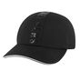Wrap Logo Baseball Hat, BLACK, large image number 0