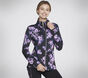 SkechCloud Winter Bloom Jacket, SCHWARZ / VIOLETT / ROSA, large image number 0