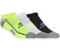 3 Pack Low Cut Athletic Socks, YELLOW, large image number 0