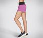 Skechers Apparel Going Places Run Short, VIOLETT / HOT ROSA, large image number 2