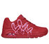 Skechers x JGoldcrown: Uno - Dripping In Love, ROT / ROSA, swatch