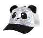 Skechers Sequin Panda Hat, SILVER / BLACK, large image number 0