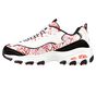 Skechers x JGoldcrown: D'Lites - Cupid Charm, WEISS / ROT / SCHWARZ, large image number 3
