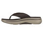 Skechers GOwalk Arch Fit Sandal, BROWN, large image number 3