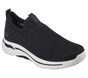 Skechers GOwalk Arch Fit - Iconic, BLACK / WHITE, large image number 4