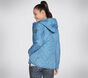 Skechers GOwalk Wear Everyday Puffer Jacket, BLUE  /  GRAY, large image number 2