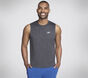 GO DRI Charge Muscle Tank, SCHWARZ / GRAU, large image number 0