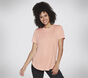 GO DRI SWIFT Tunic Tee, CORAL / LIME, large image number 0