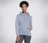 Skechers Signature Pullover Hoodie, LILA, swatch