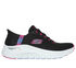 Skechers Slip-ins: Arch Fit 2.0 - Easy Chic, BLACK / HOT PINK, swatch