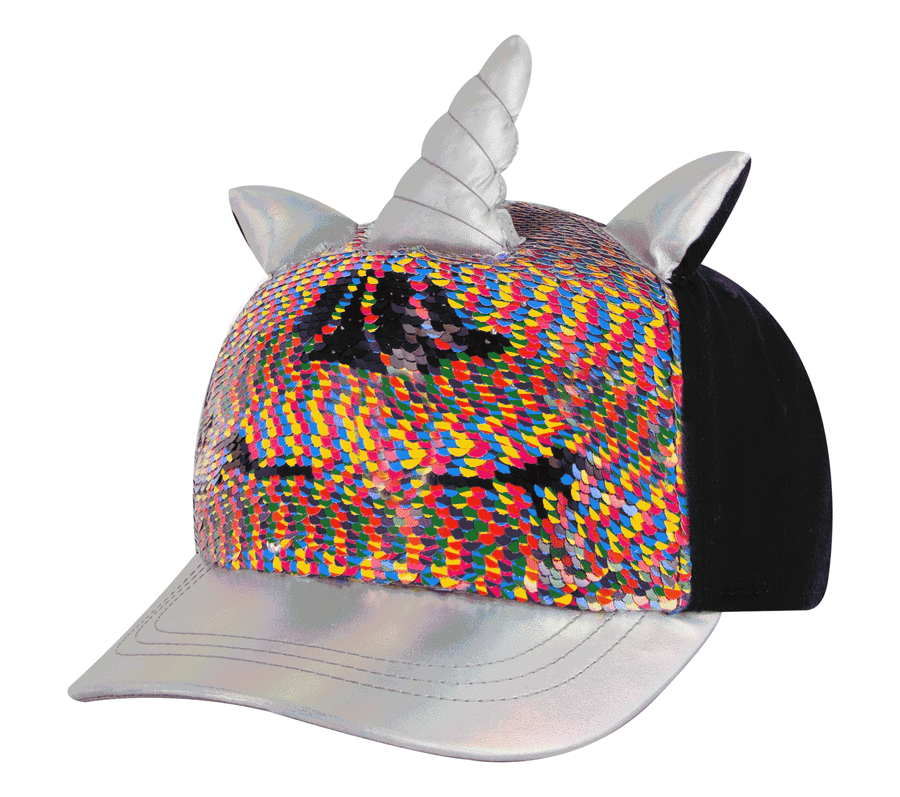 Unicorn Rainbow Hat, MEHRFARBIG, largeimage number 0