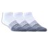 3 Pack Diamond Arch Socks, WHITE / BLACK, swatch