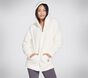 Skechers GO LOUNGE Blissful Full Zip Hoodie, OFF WHITE, large image number 2