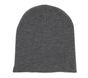 Merino Wool Beanie Hat, GRAY, large image number 1