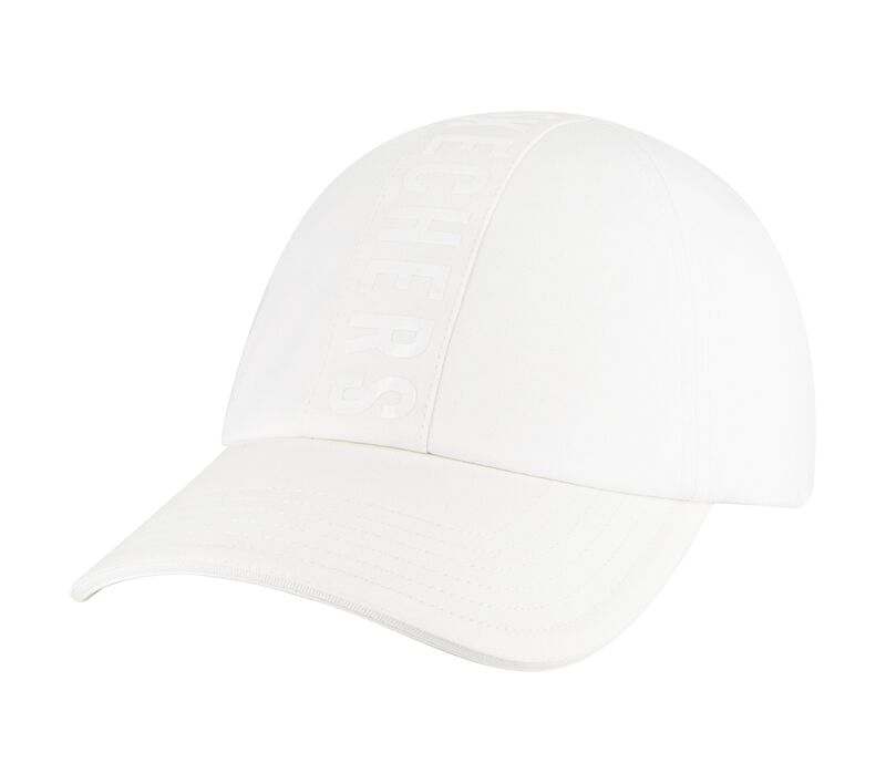 Wrap Logo Baseball Hat, WHITE, largeimage number 0
