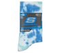 Tie-Dye Crew Socks -  3 Pack, BLUE, large image number 1