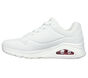 Skechers x JGoldcrown: Uno - Dripping In Love, WHITE / RED, large image number 3