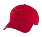 BOBS Apparel Garment Washed Dad Hat, RED, large image number 0