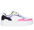 Court High - Color Crush, WHITE / BLACK / MULTI, swatch
