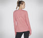 GO DRI SWIFT Long Sleeve Crew, RED / PINK, large image number 1