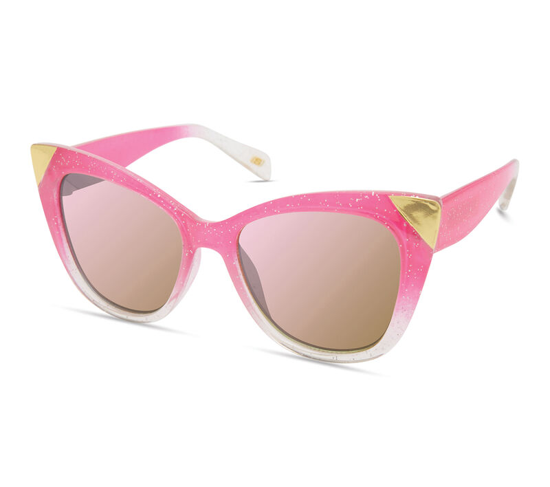 Cat Eye Tips Sunglasses, HOT ROSA, largeimage number 0