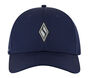 SKECHWEAVE Diamond Snapback Hat, MARINE, large image number 2