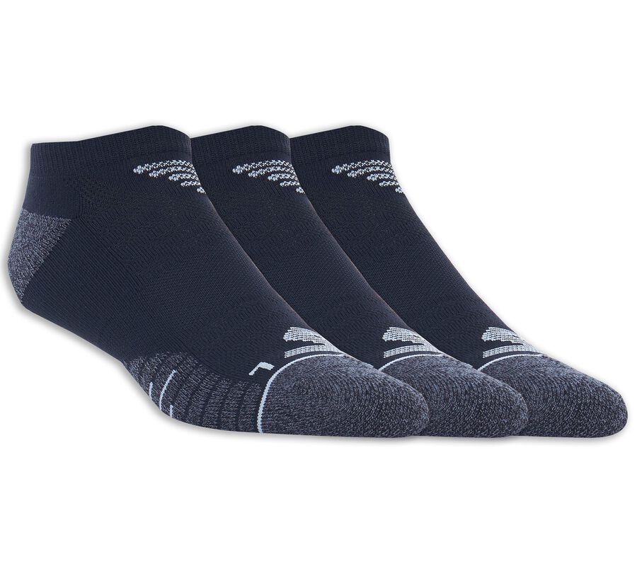Low Cut Microfiber Socks - 3 Pack, BLACK, largeimage number 0