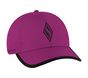 Skechweave Diamond Colorblock Hat, VIOLETT / NEON ROSA, large image number 3