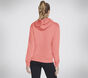 Skechers Signature Pullover Hoodie, CORAL / LIME, large image number 1