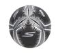 Hex Metallic Mini Stripe Size 5 Soccer Ball, BLACK, large image number 0