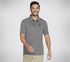 Skechers Apparel Off Duty Polo Shirt, CHARCOAL, swatch