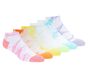 Tie-Dye Pastel Socks - 6 Pack, MEHRFARBIG, large image number 0