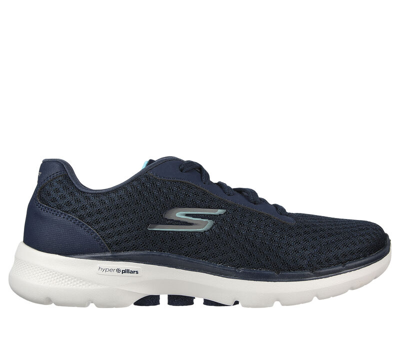 Skechers GO WALK 6 - Iconic Vision, NAVY / TURQUOISE, largeimage number 0