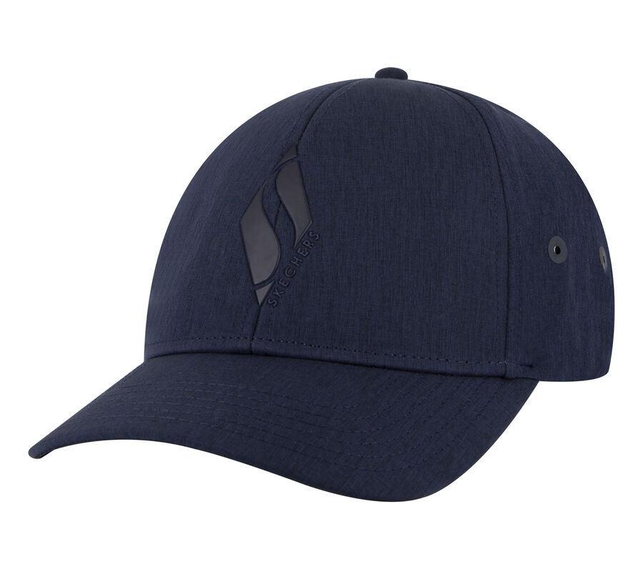 Skechers Accessories - Diamond S Hat, MARINE, largeimage number 0