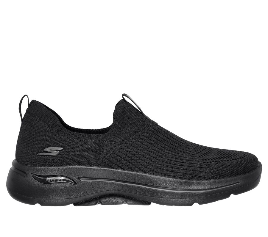 Skechers GO WALK Arch Fit - Iconic, BLACK, largeimage number 0