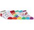 6 Pack Low Cut Rainbow Socks, MEHRFARBIG, swatch