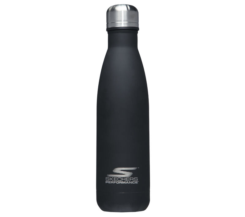 Laser Engraved Sport Water Bottle, SCHWARZ, largeimage number 0
