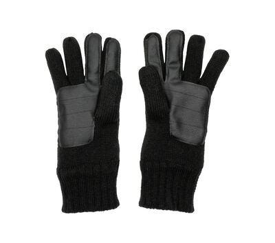 Contrast Knit Gloves - 1 Pair