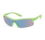 Matte Semi Wrap Sunglasses, GREEN, large image number 0