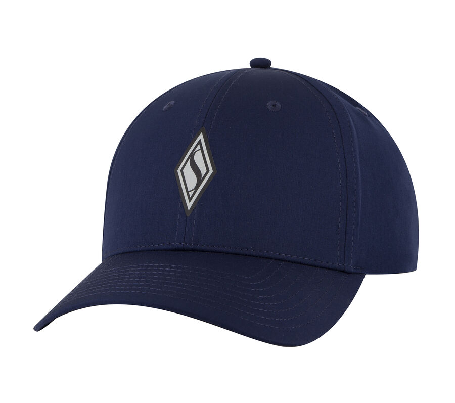 SKECHWEAVE Diamond Snapback Hat, MARINE, largeimage number 0