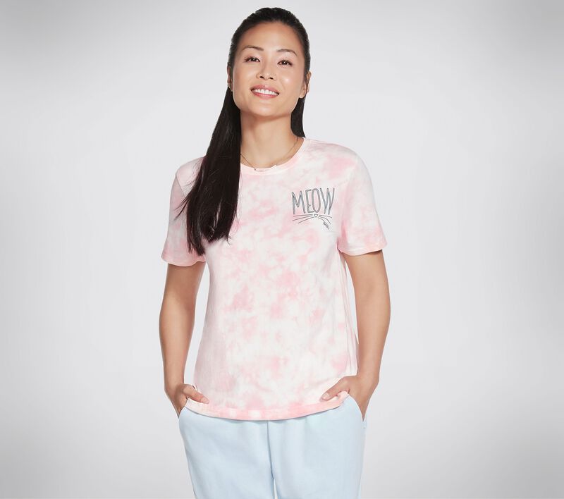 BOBS Apparel Meow Tee, ROSA / LIGHT ROSA, largeimage number 0